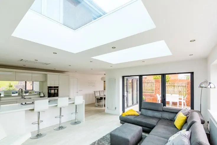 flat roof orangery