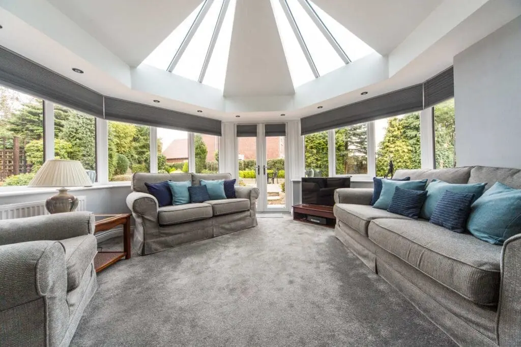 lvinroof inside conservatory essex