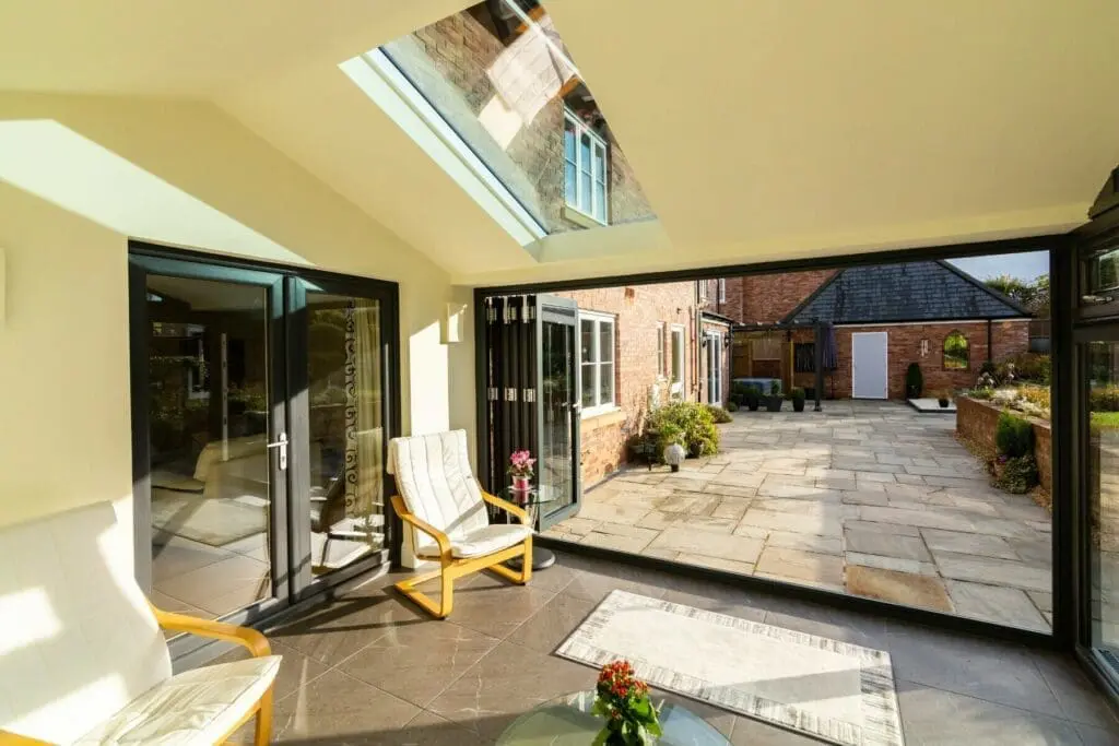 tiled conservatory roof internal