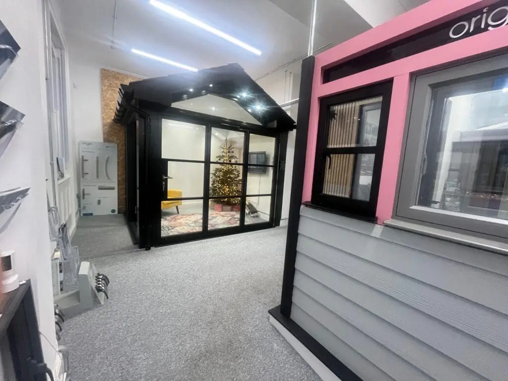 supalite tiled garden room