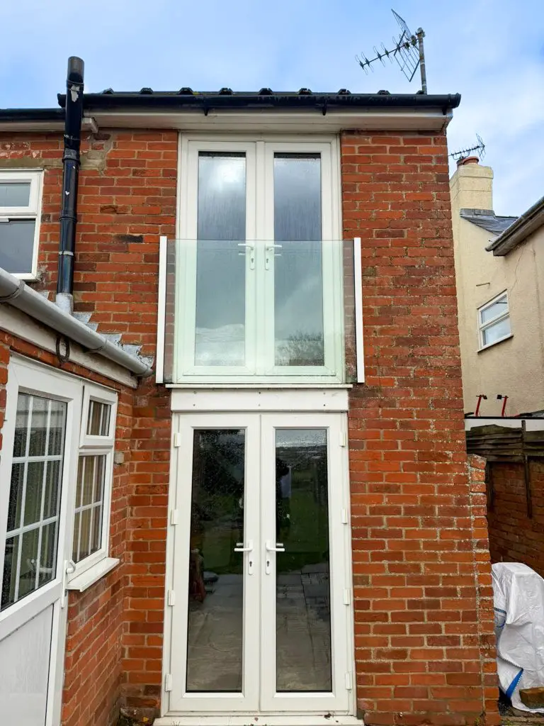 Glass Balustrade Juliet Balcony Brightlingsea Essex