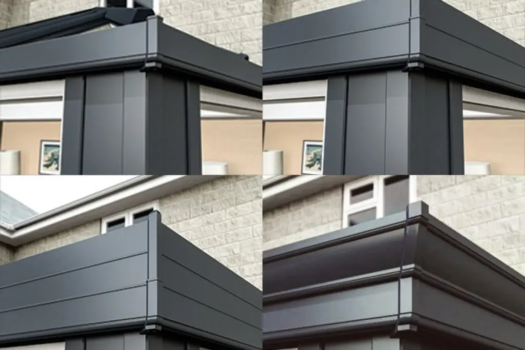 aluminium conservatory cornice