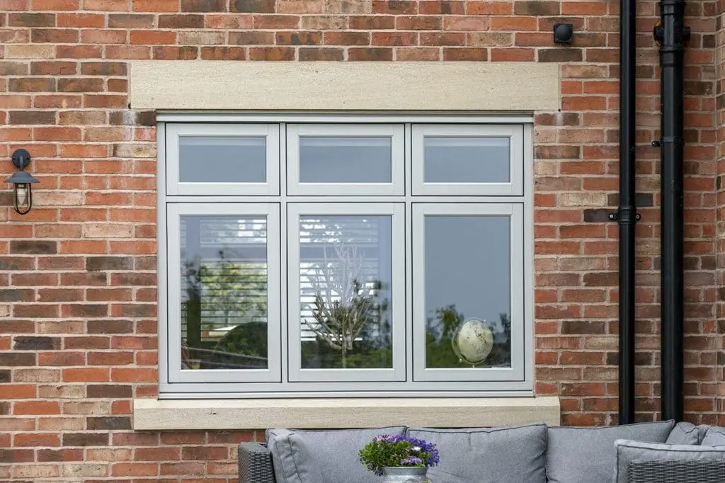 timber look wood effect flush windows