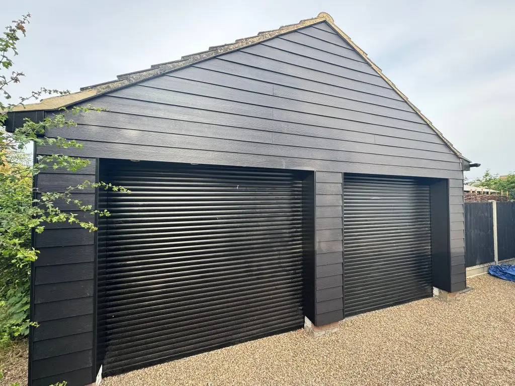 black hardie plank cladding colchester