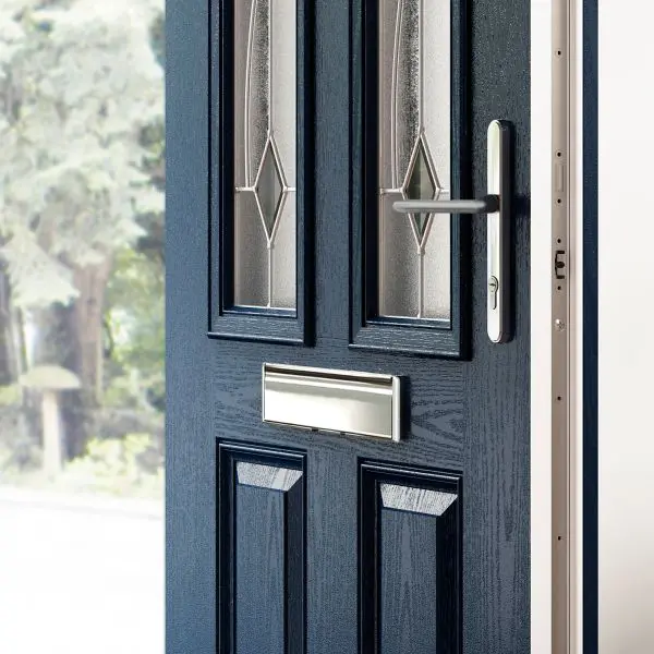 double rebated composite door