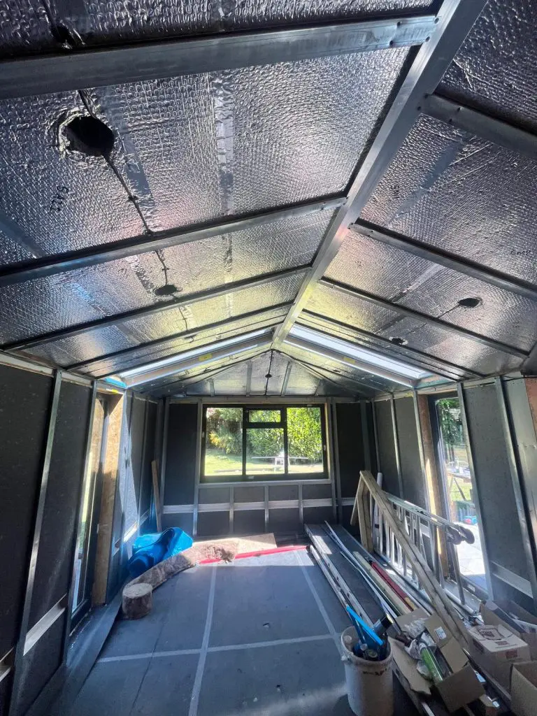hup extension under construction