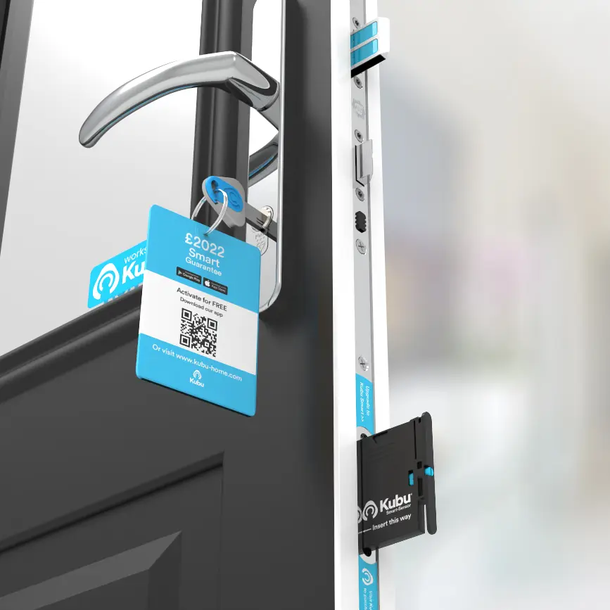 kubu smart door sensor and key