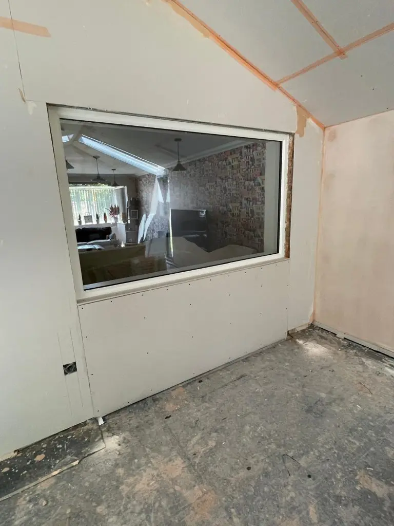 new double glazed picture window essex