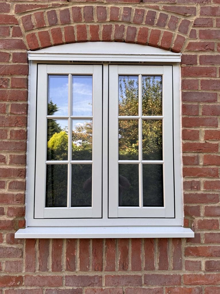 agate grey flush window