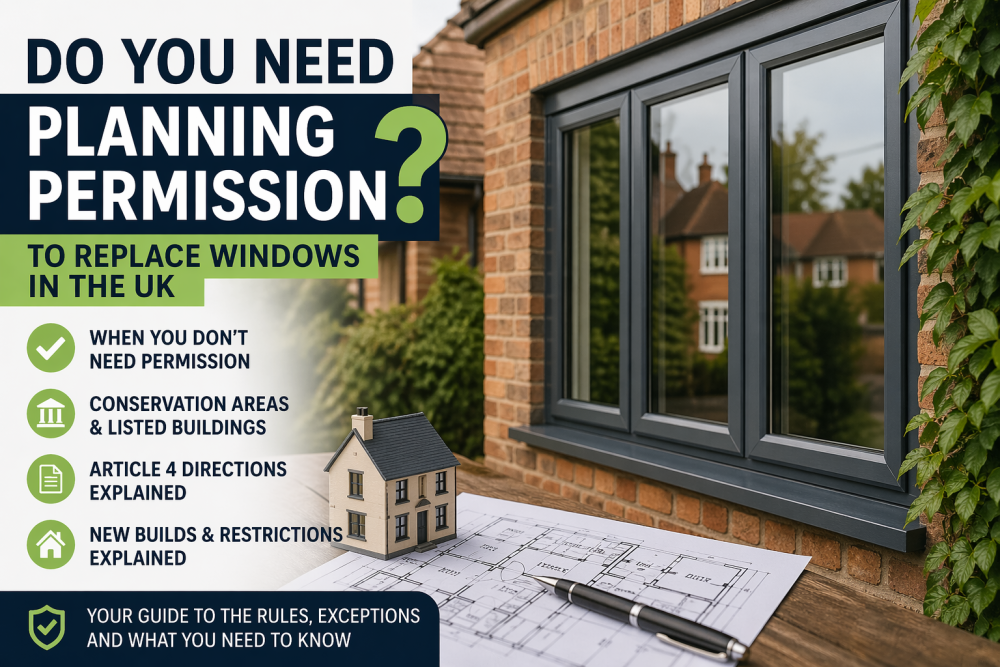 Do I Need Planning Permission to Replace Windows in the UK? (2026 Guide)