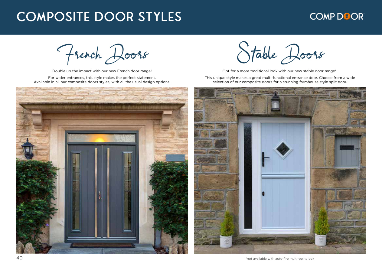 French and stable door brochure guide