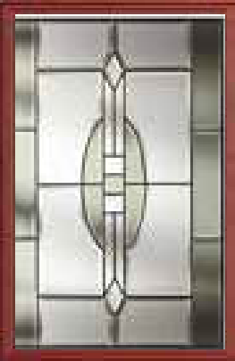 Reflections decorative glass