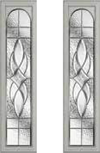 Elegance decorative glass