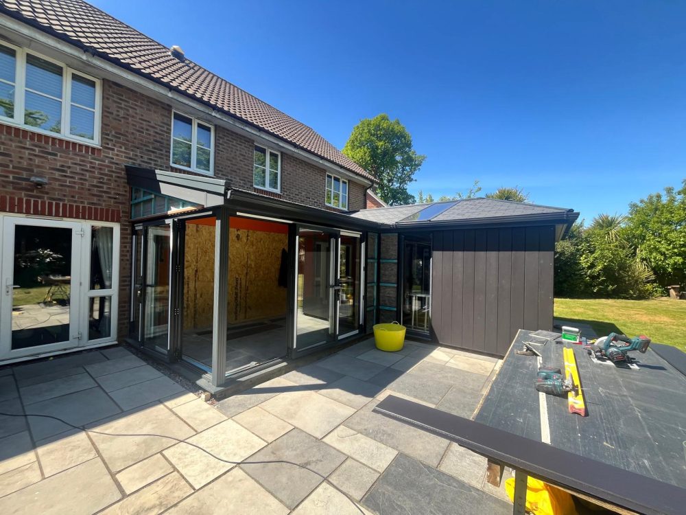 Aluminium bifolds · Colchester