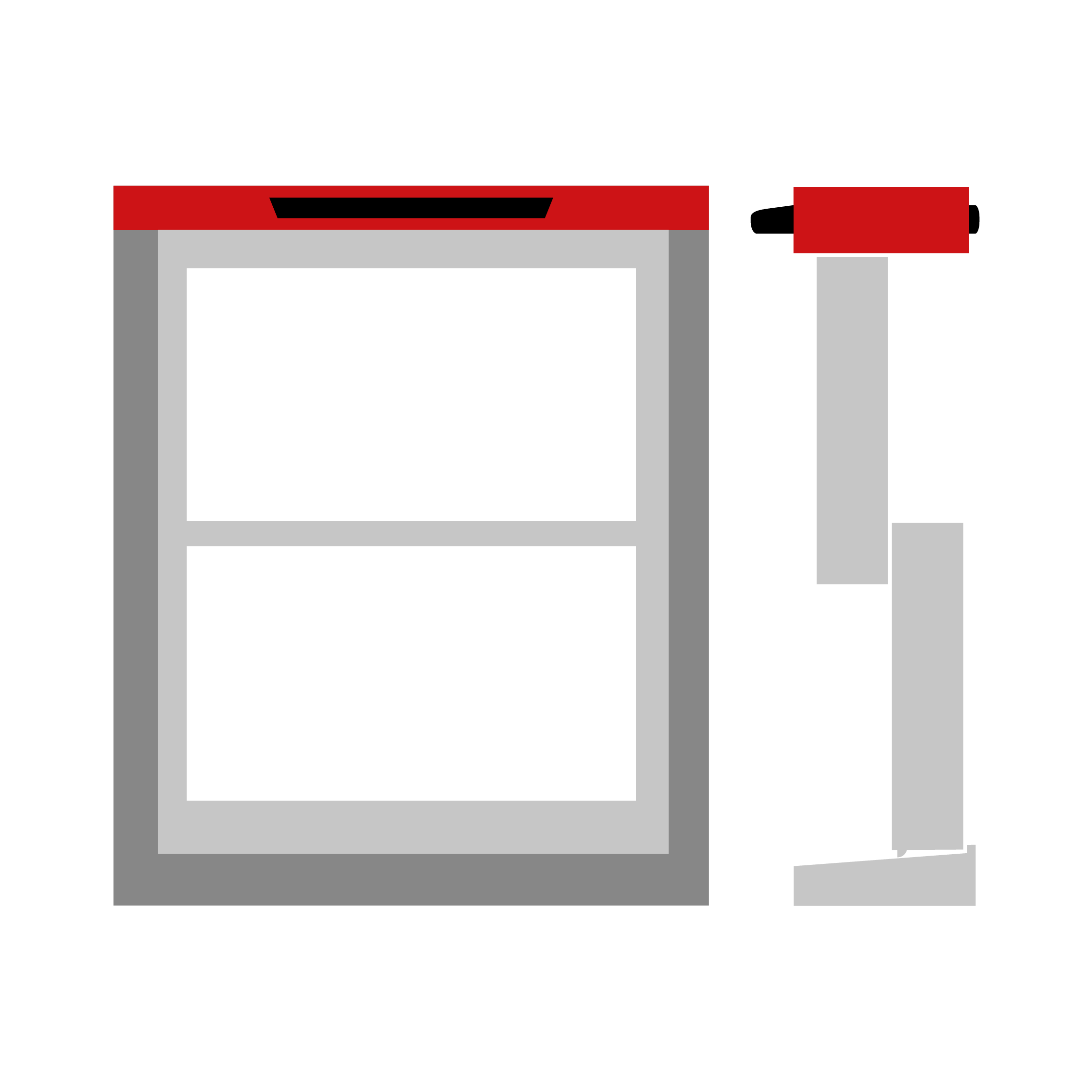 Through frame technical location diagram